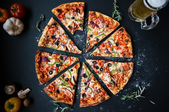 olivová pizza